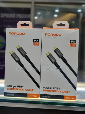 Porodo Thunderbolt Cable 240watts