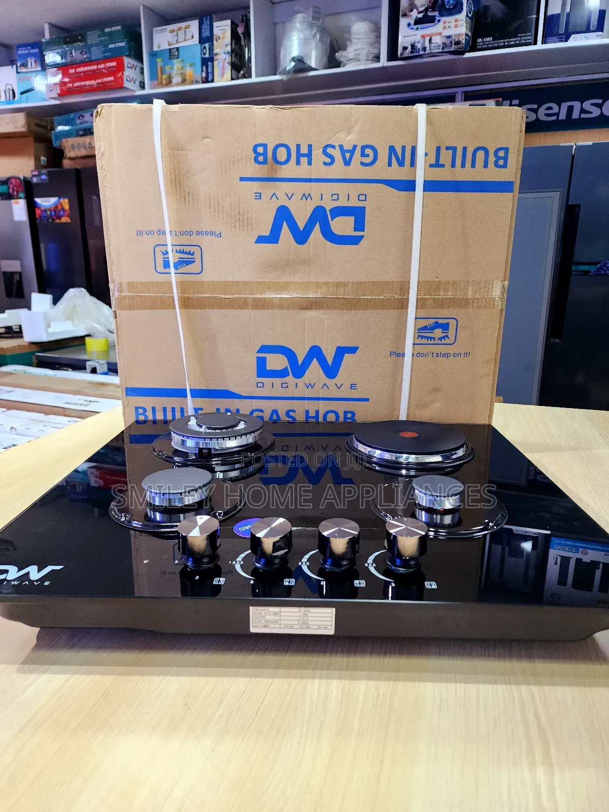 DW (3+1) Gas Hob 60cm by 60cm