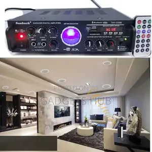 220V 12v Hi-Fi
Mini Audio Amplifier Power Bass
