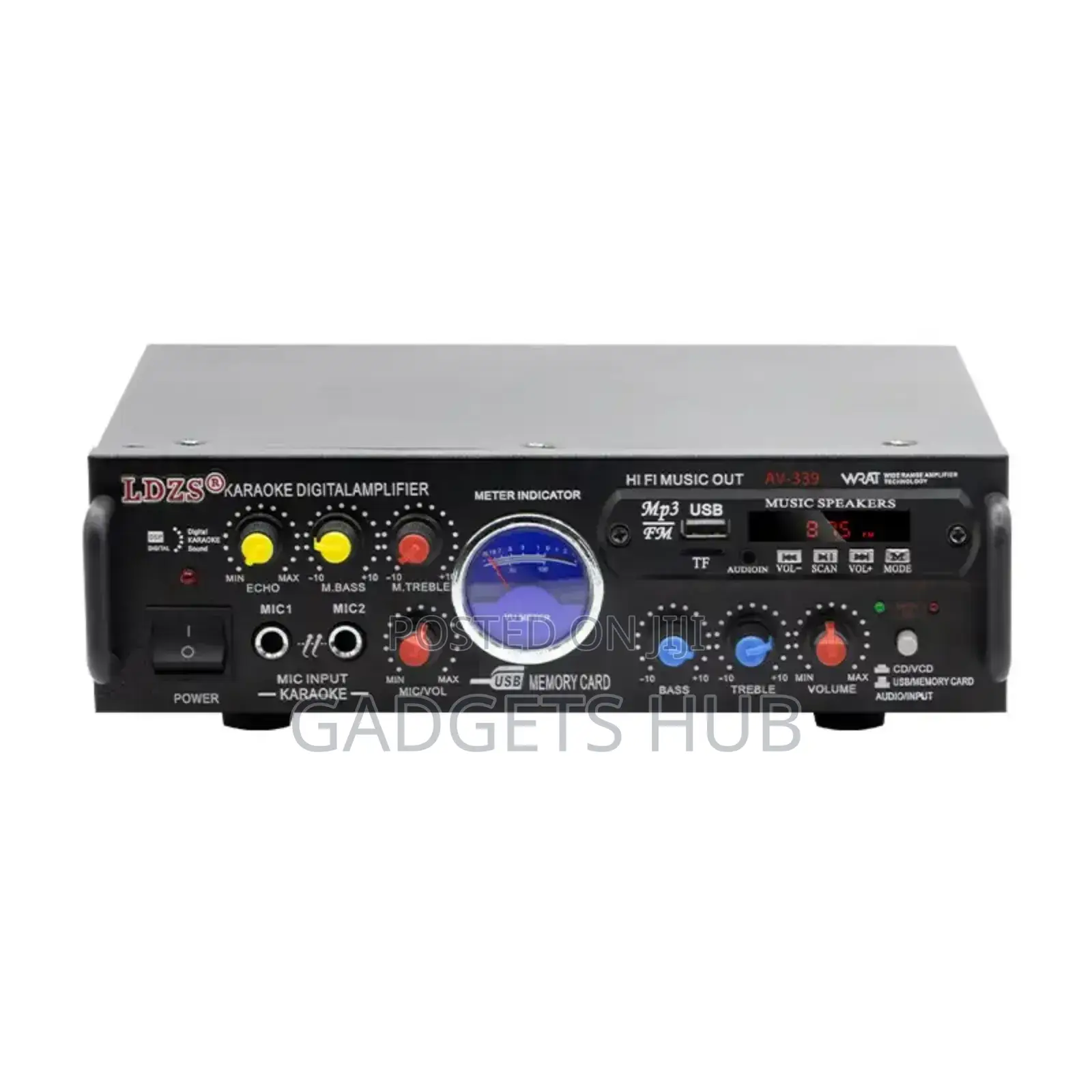 220V 12v Hi-Fi
Mini Audio Amplifier Power Bass