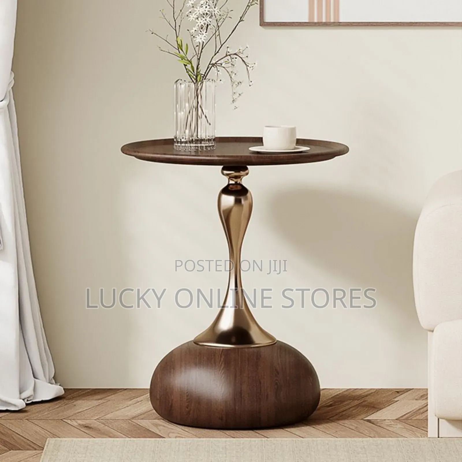Unique Round Side Table