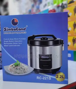 2.2litres Simbaland Rice Cooker. Rice Cooker