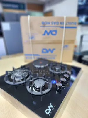 Digi Wave Black Glas Inbuilt Gas Hob 60cm