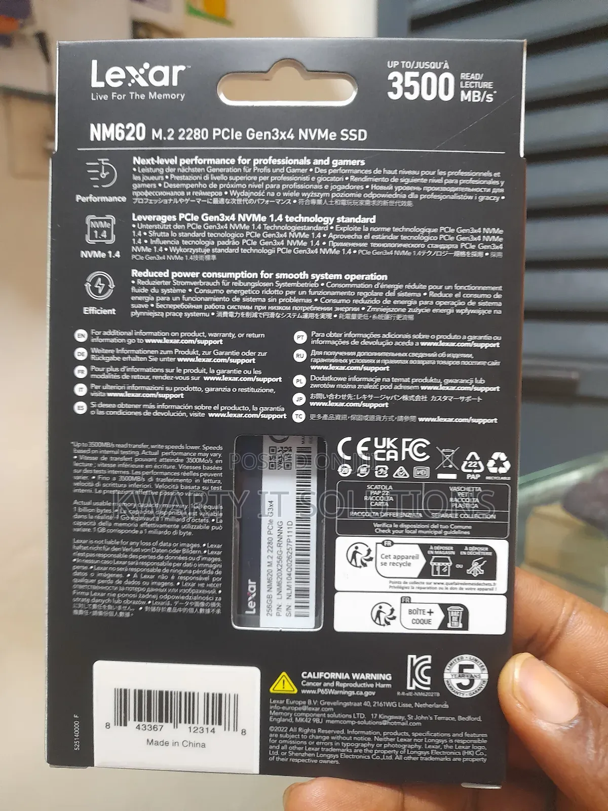 256gb SSD M2