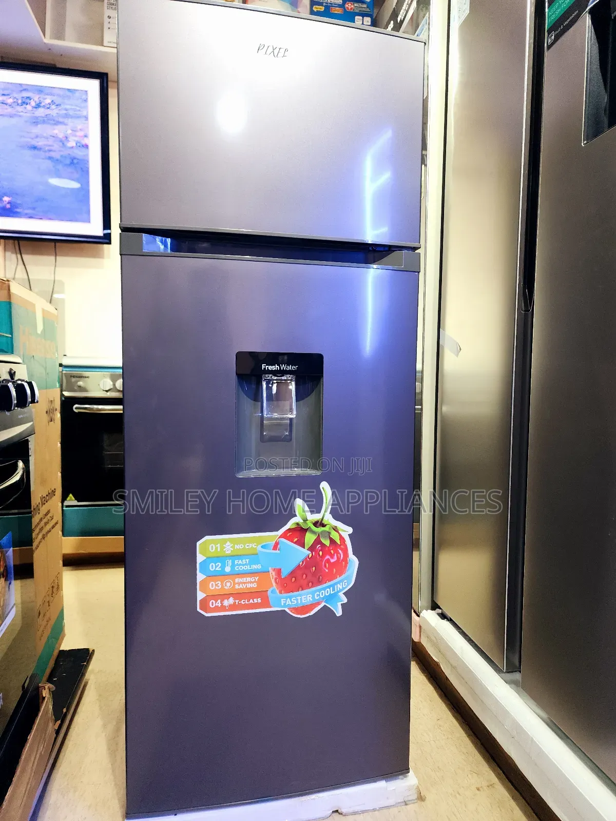 Pixels 280ltrs Defrost Double Fridge With a Dispenser
