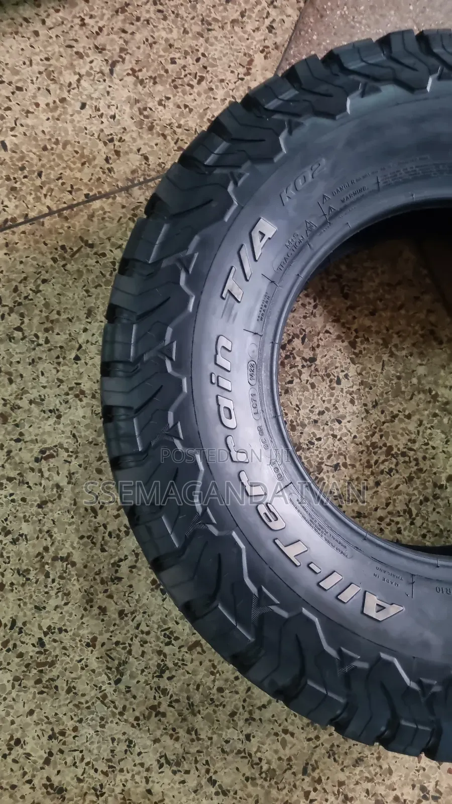 235/85r16 Bf Goodrich All Terrain Used Tire