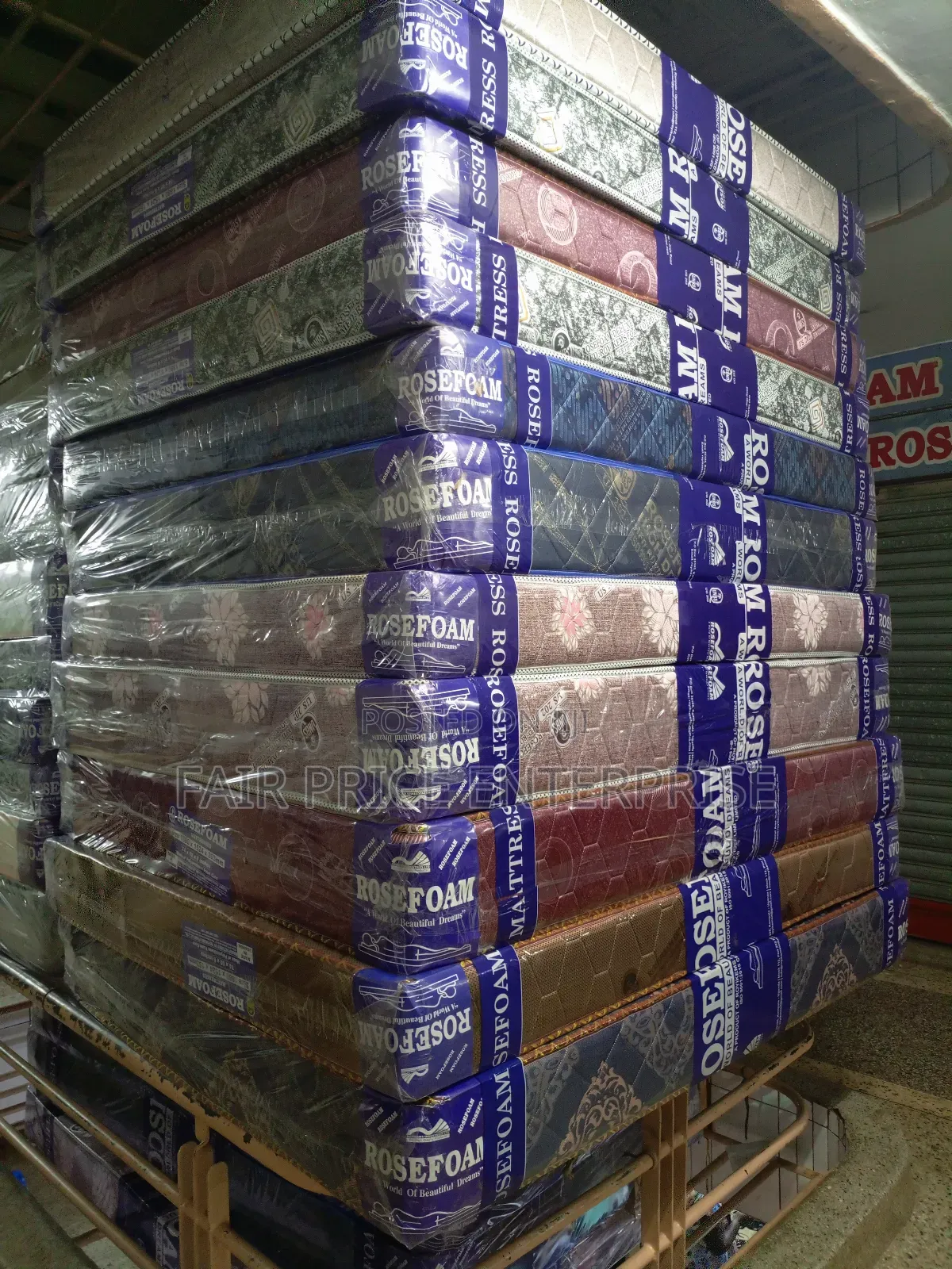 Rosefoam Mattress 4x6x6 Inches High Density
