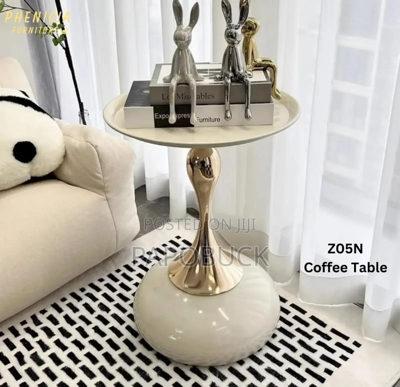 Modern Round End Table