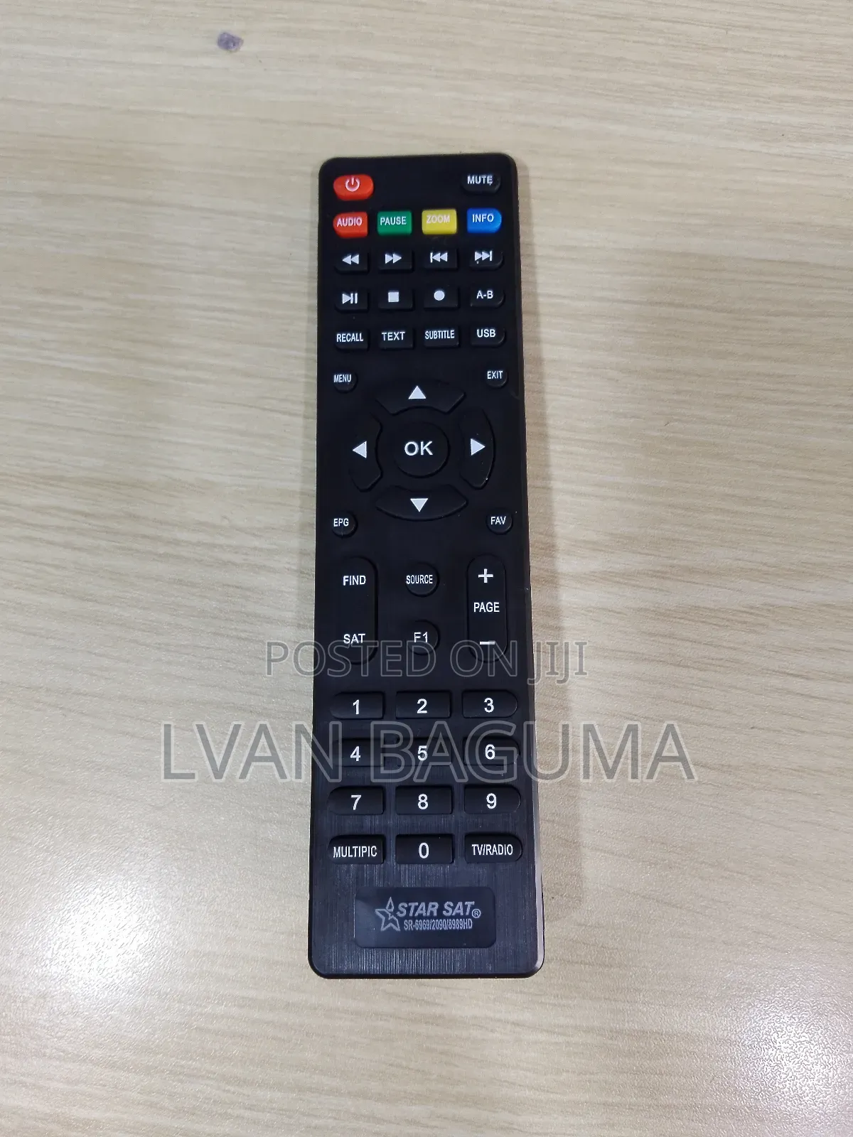 Starsat Decoder Remote