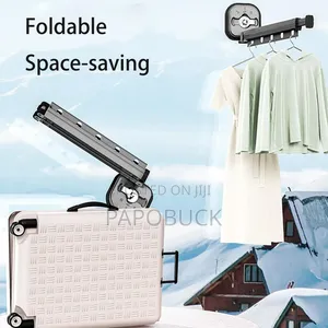 Punch Free Space Saving Clothes Rack