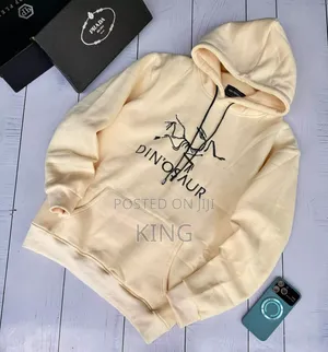 Dino Cream Hoodie