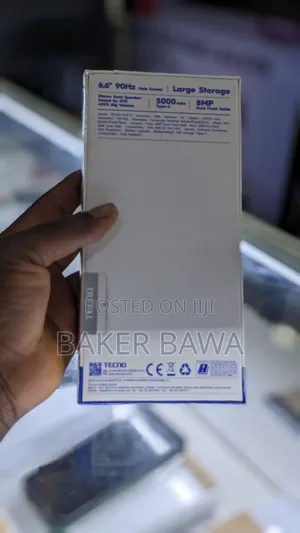 New Tecno Pop 8 64 GB Silver