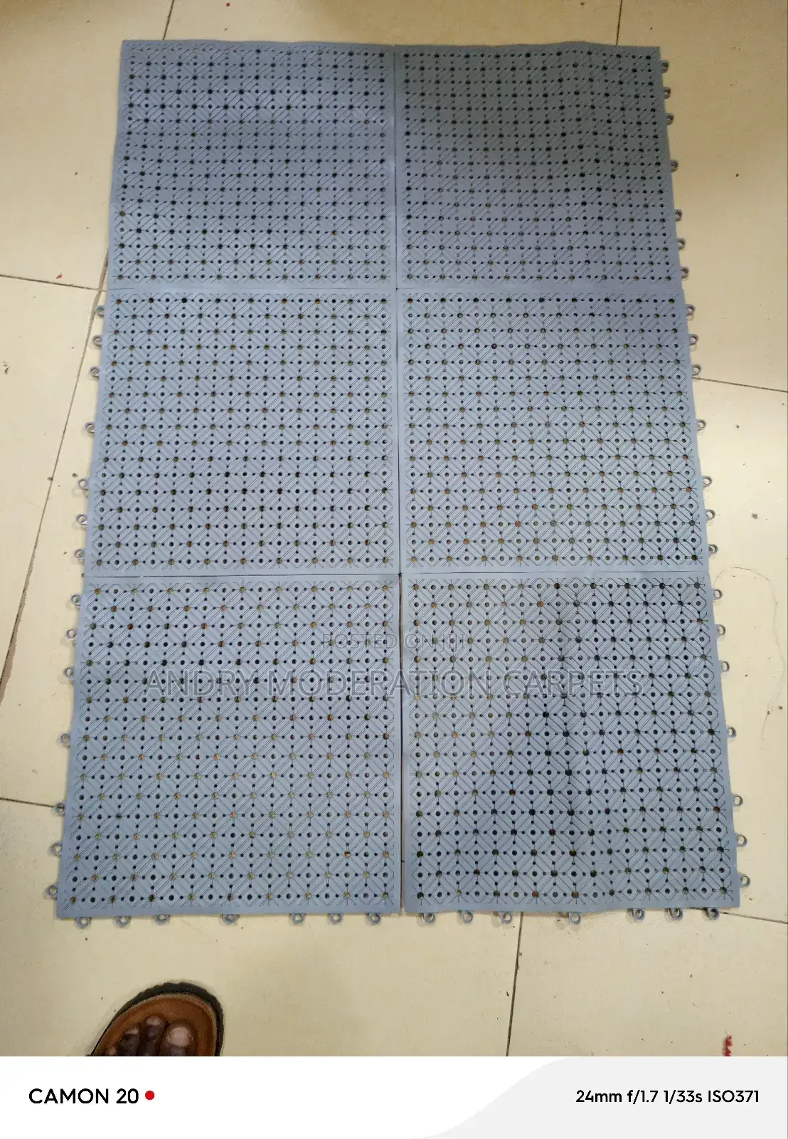 Modern Interlocking Bath Room Mats
