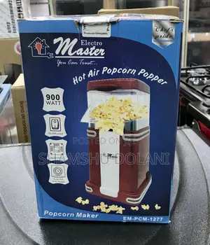 Hot Air Popcorn Popper
