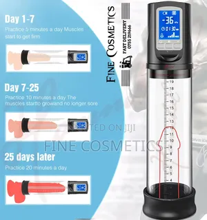 PENIS ENLARGEMENT PUMP | Electric Vacuum Elongation Growth