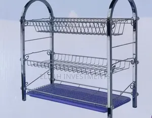 Brand New Dish Dinner Plates Cutlery Racker With a Tray