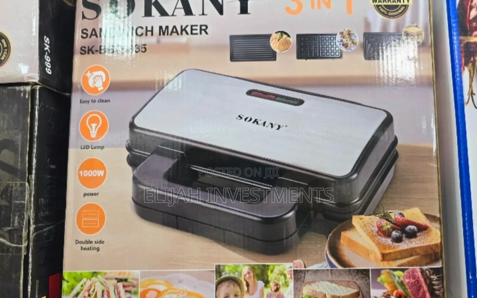 New Unique Sokany Sandwich Maker