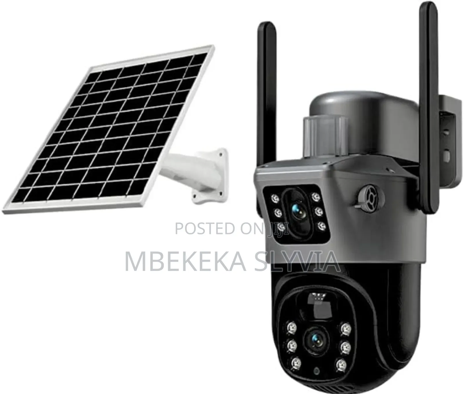 Solar Camera Sim Card CCTV PTZ Outdoor Dual Lens Water Proof
