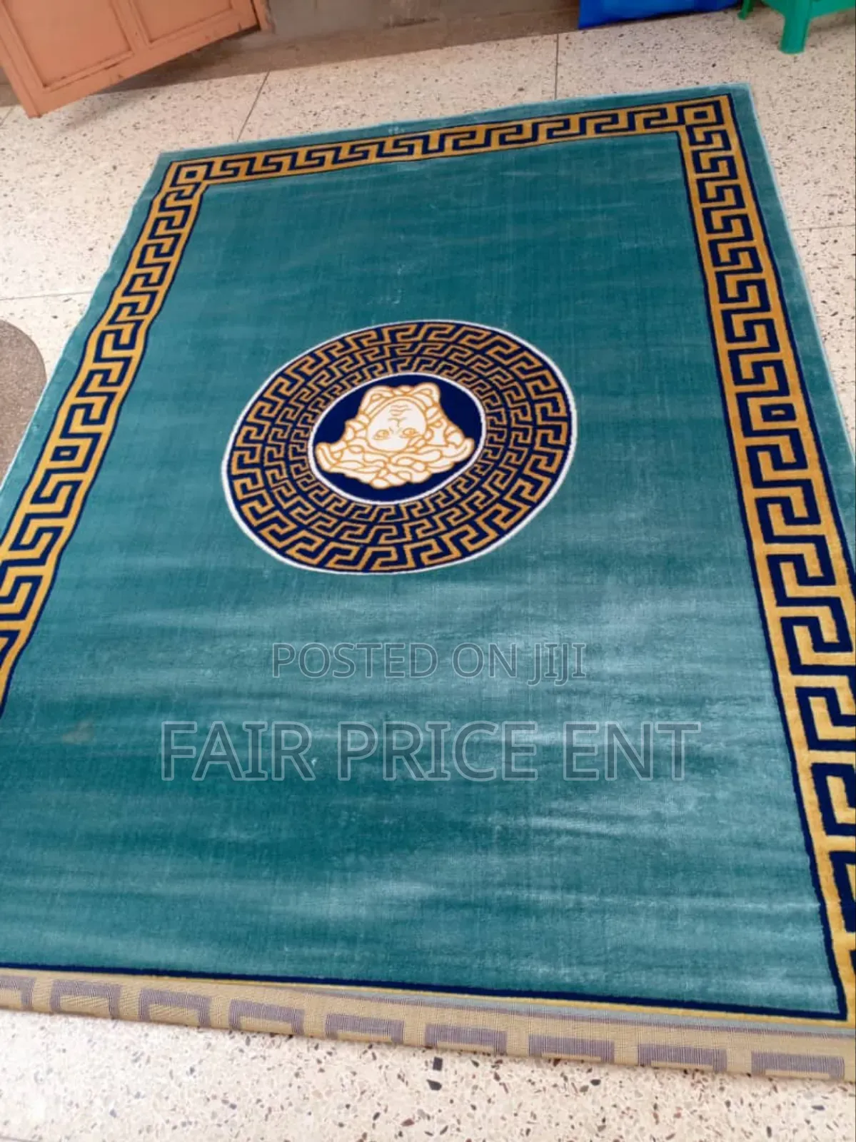 Executive Center Carpets.2*3 Metres. Large.( Blue)