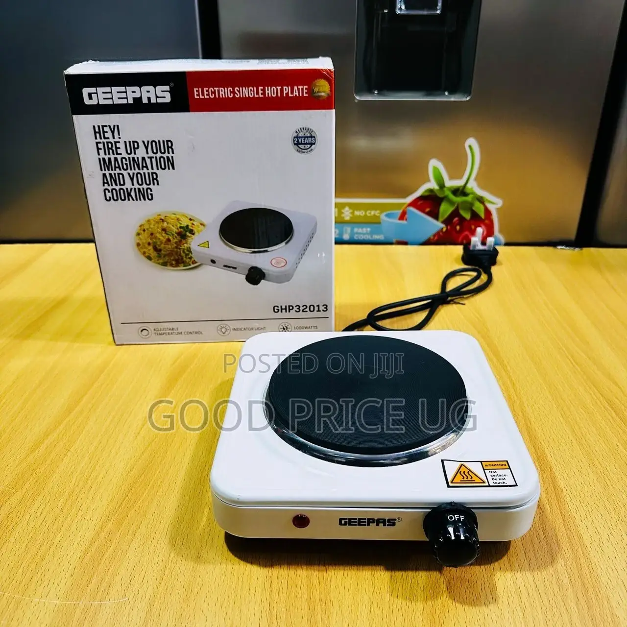 GEEPAS Electric Single Hotplate