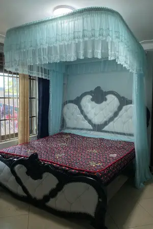 Wall Mount Mosquito Net / Color Blue