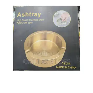 Luxury Gold Ash Tray.