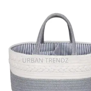 Baby Diaper Large Nursery Organizer Tote Bag Removable