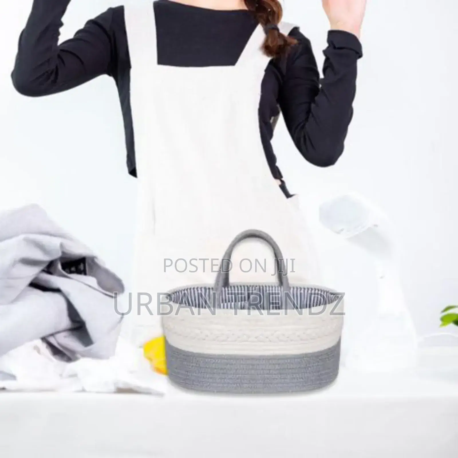 Baby Diaper Large Nursery Organizer Tote Bag Removable