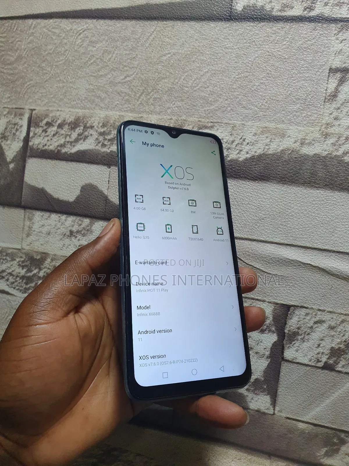 Infinix Hot 11 Play 64 GB