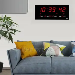 Digital Wall Clock Display Home Clock Big Size