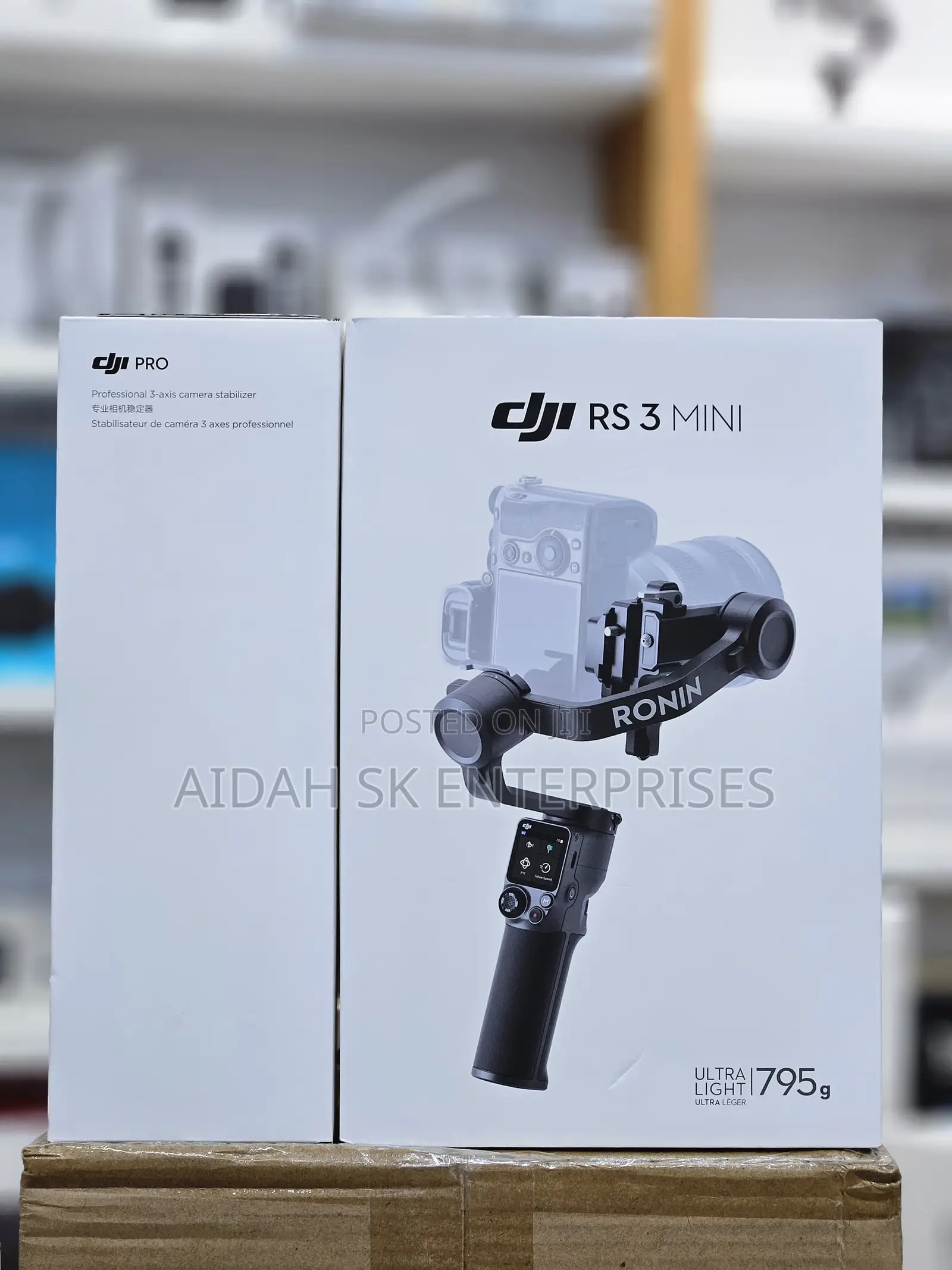 Dji Rs 3 Mini, 3-Axis Gimbal Stabilizer for Cameras