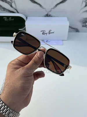 Photo - Rayban 06 Gold Brown Fashion Glasses