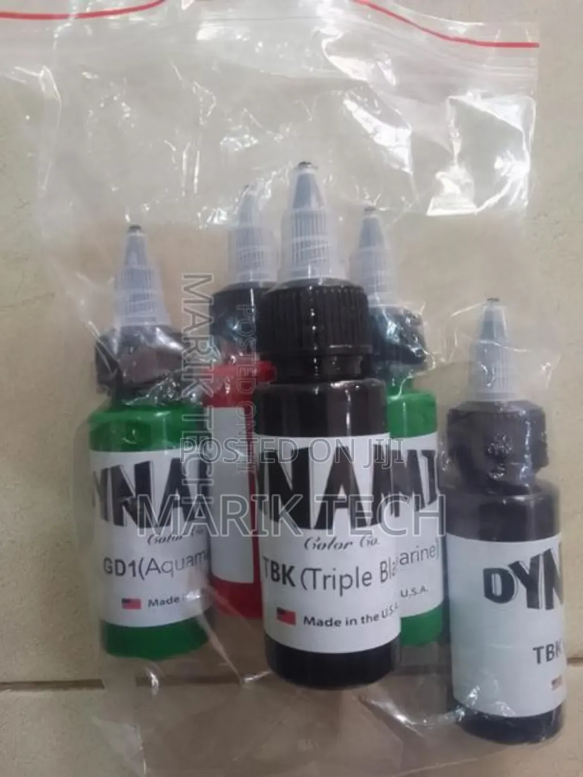 Tatoo Ink Dynamic Triple Black, Triple White 1oz and 8oz