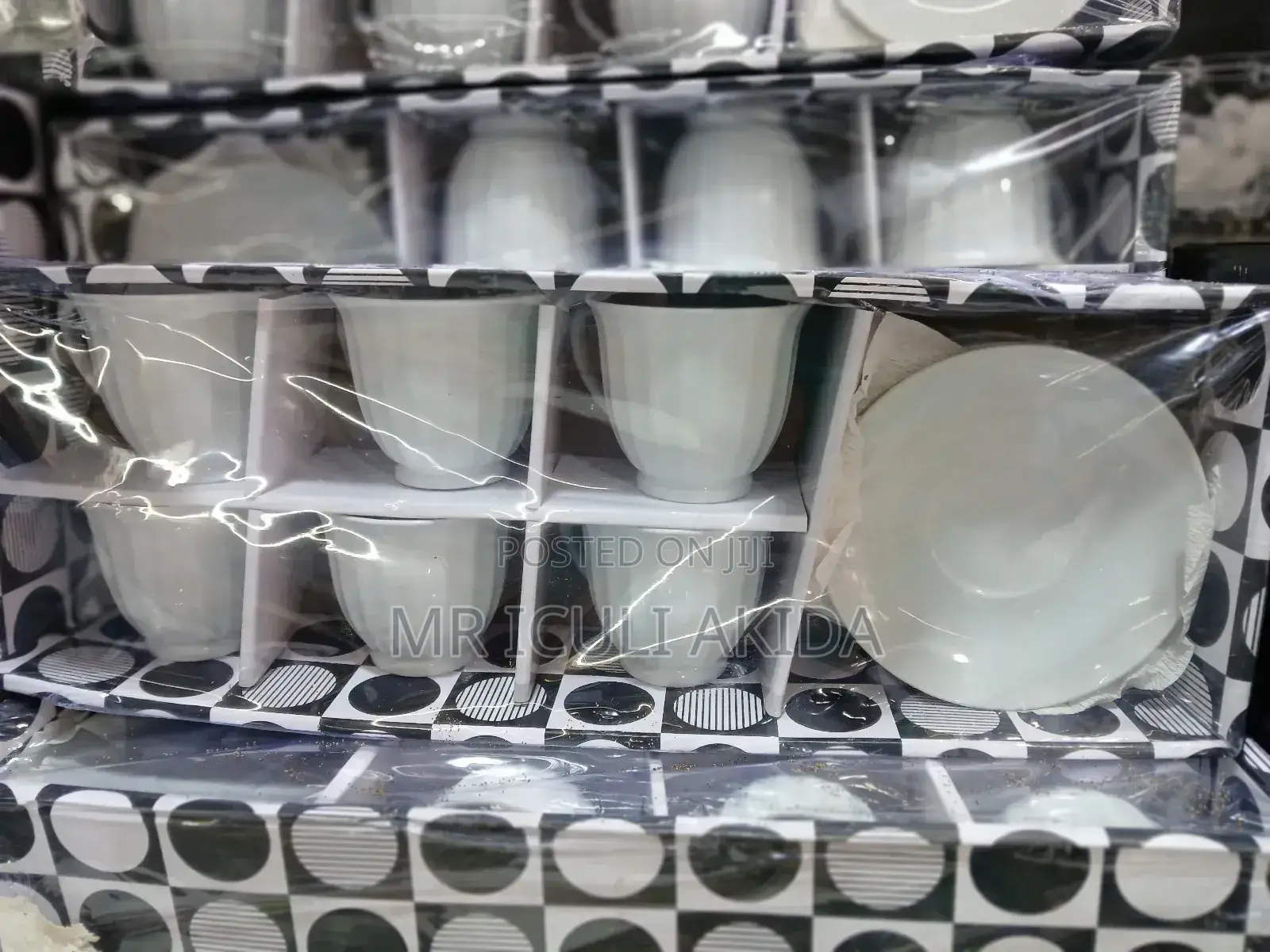 Set of 6tea and Coffee Cups and 6saucers