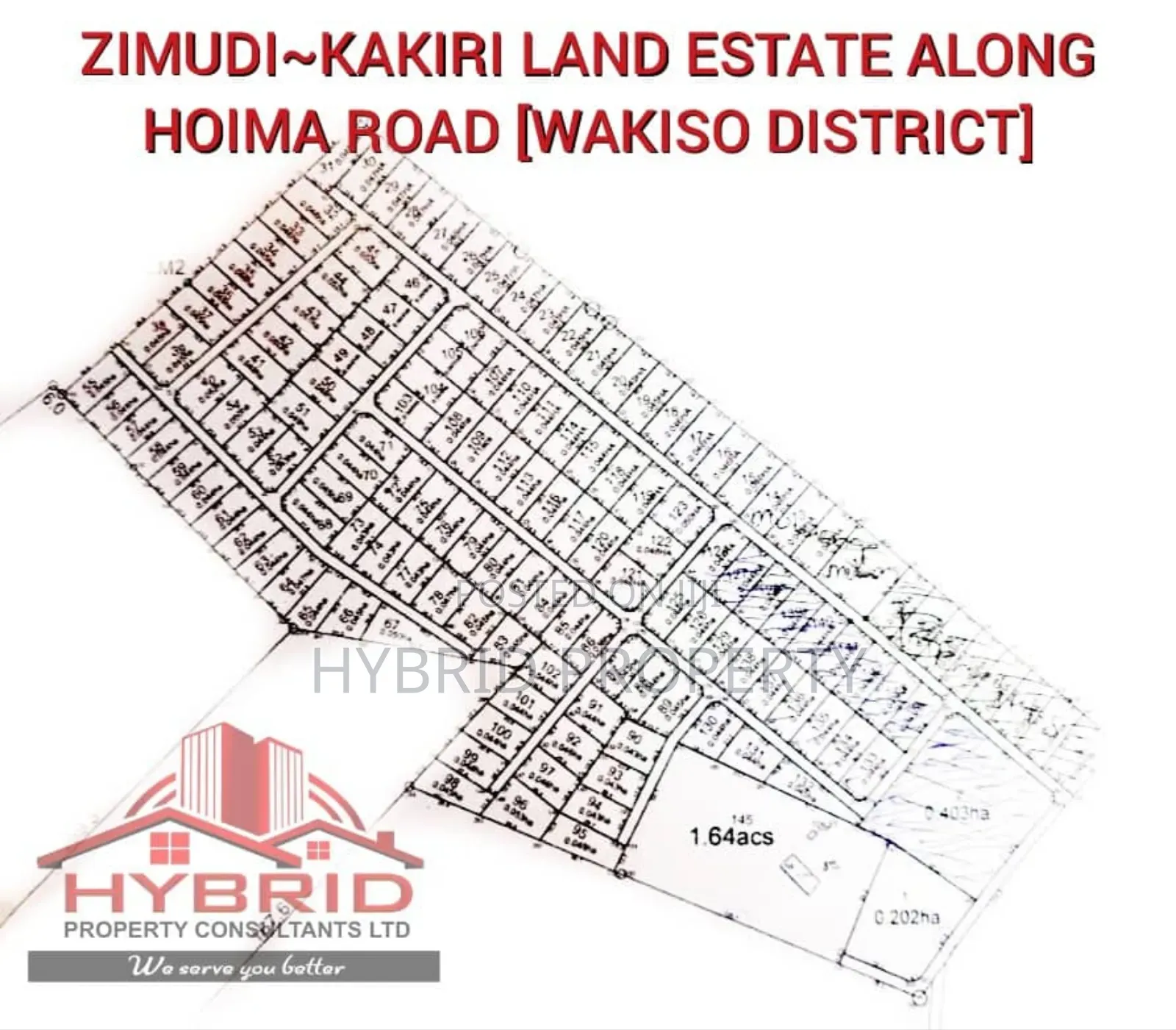 Prime Plots for Sale at Zimudi~Kakiri Elite Estate~Hoima Rd.