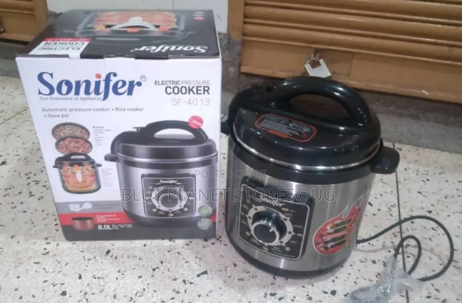 SONIFER 8.0litres Auto Pressure Cookers \\1300w \\ SF-4013