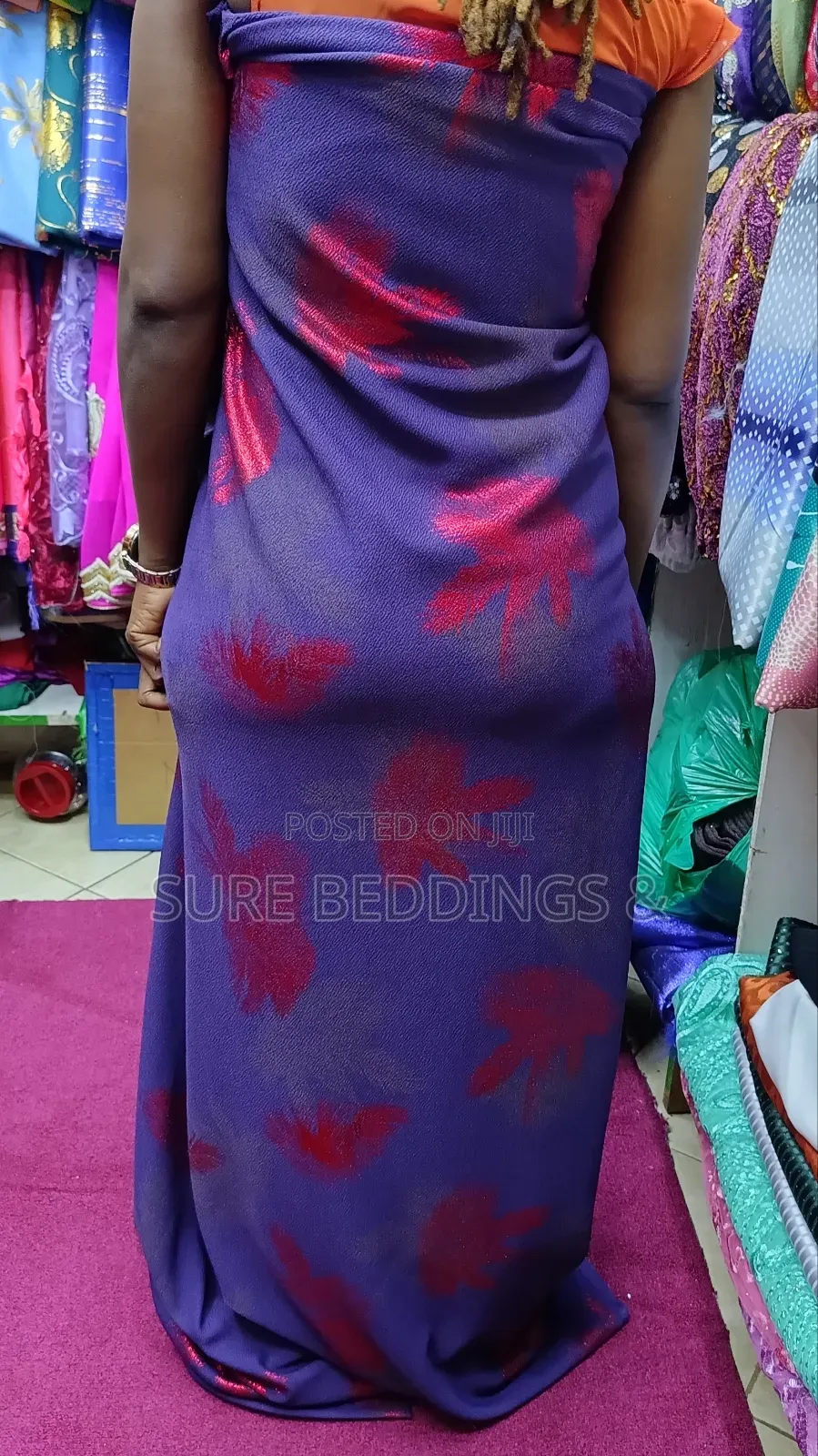 Ethnic Gomesi Fabric