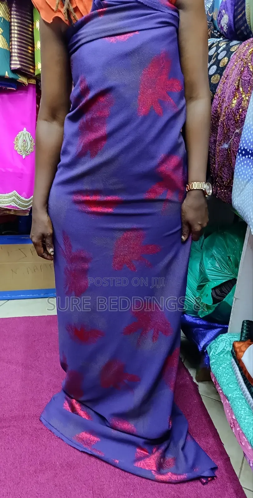 Ethnic Gomesi Fabric