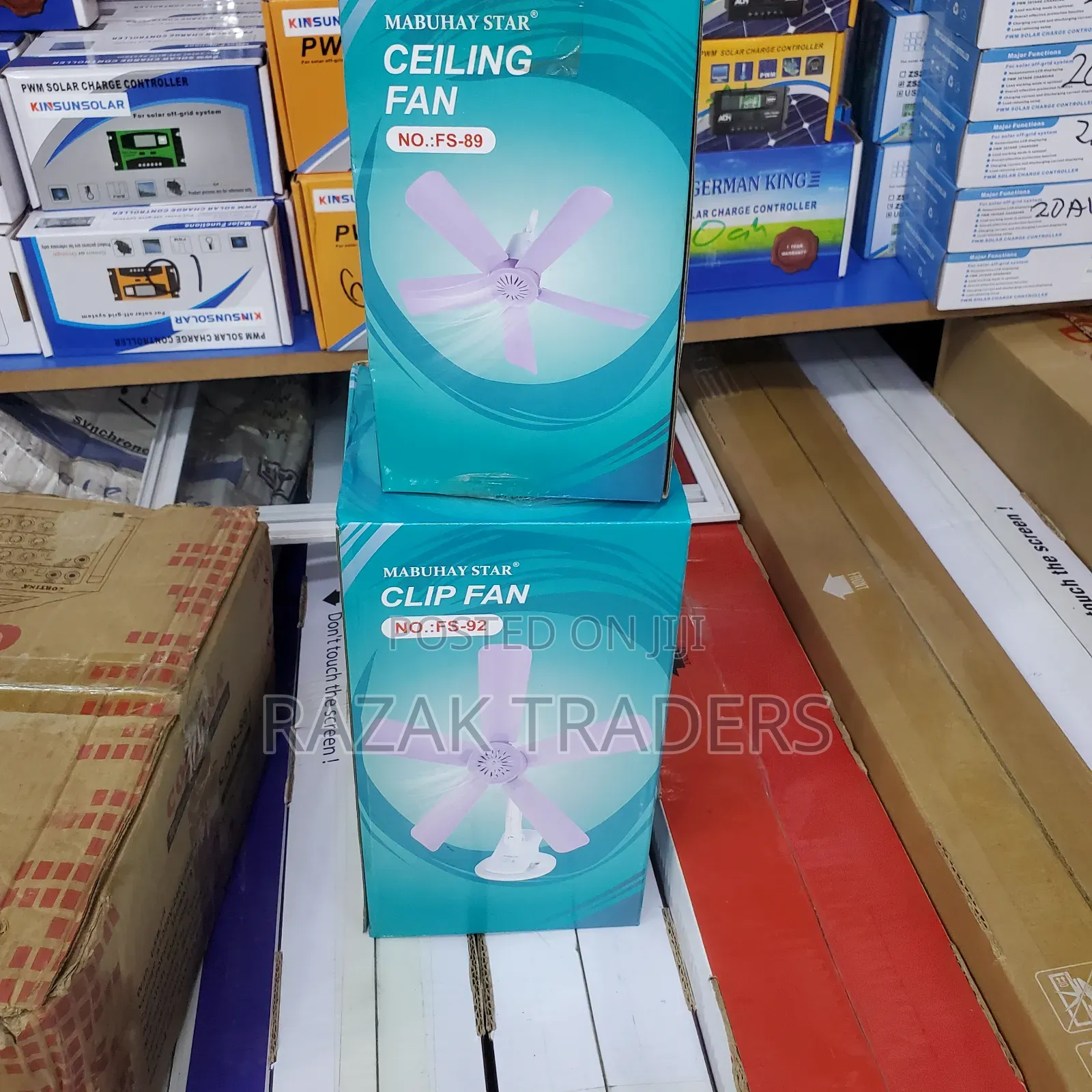 Modern Simple Ceiling Fan With 3 ABS Blades