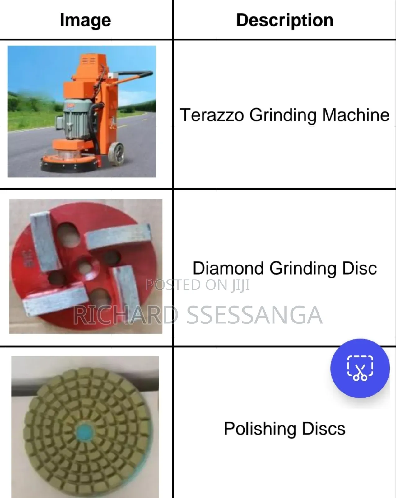 Terrazzo and Concrete Polishing Machine