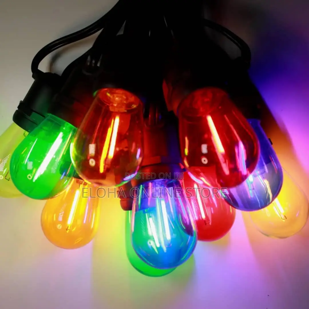 Waterproof 5mtrs LED Filament RGB String Bulbs