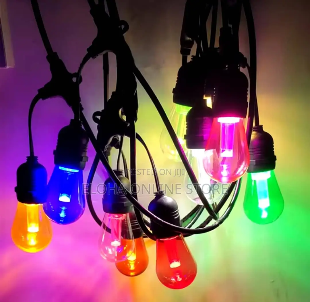 Waterproof 5mtrs LED Filament RGB String Bulbs