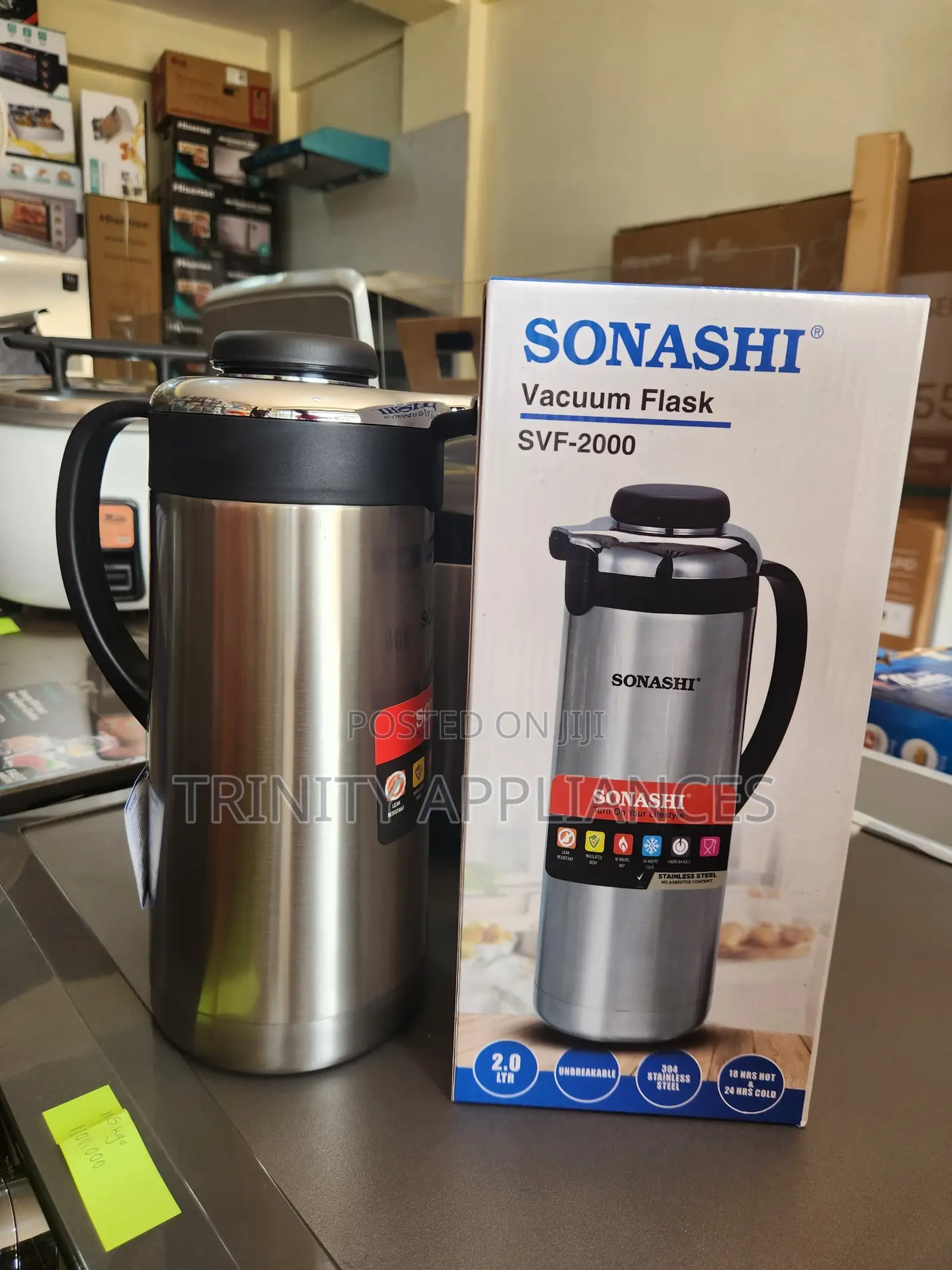 Sonashi 2 Litres Vacuum Flask SVF-2000