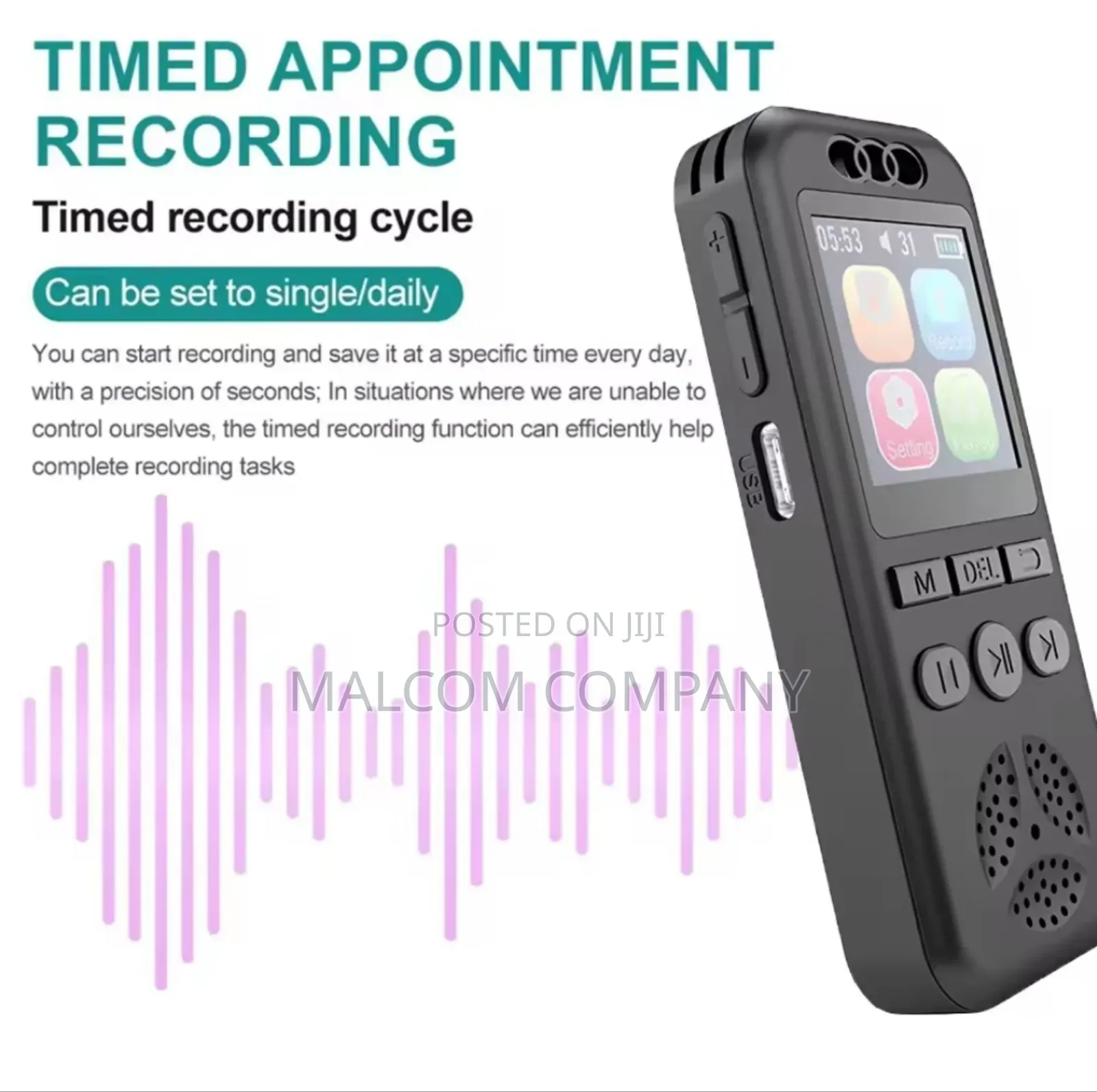 Voice Recorders.