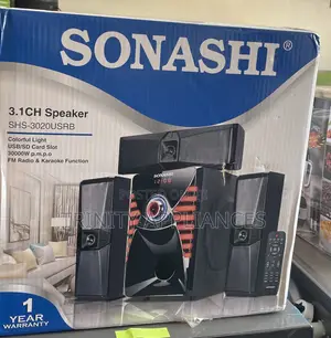 Sonashi 3.1ch Home Speaker System SHS-3020USRB