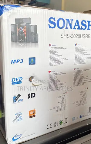 Sonashi 3.1ch Home Speaker System SHS-3020USRB