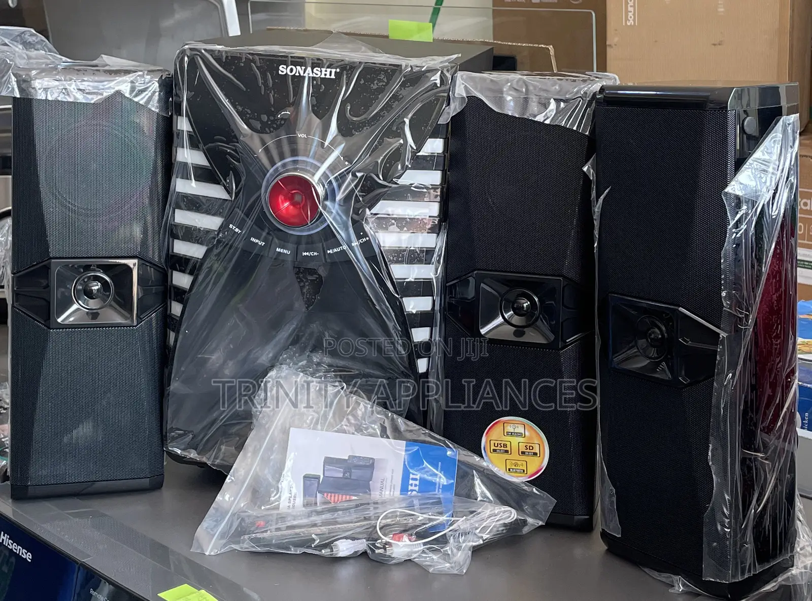 Sonashi 3.1ch Home Speaker System SHS-3020USRB