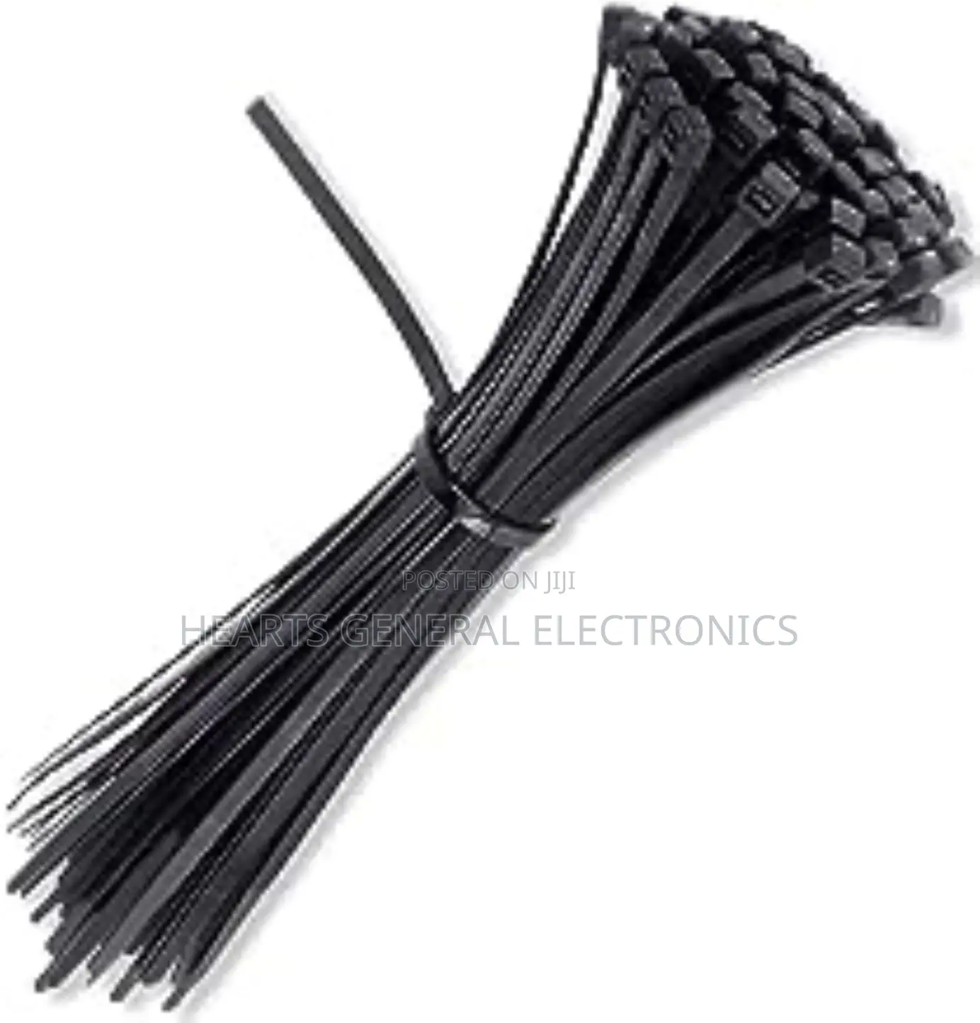 Nylon Cable Tie 3.5x150mm, White (100pcs)