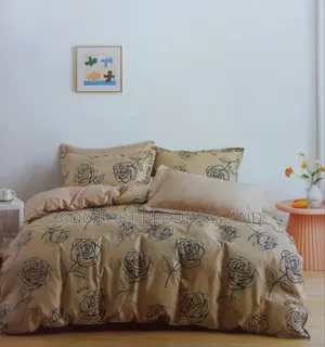 Fiveby Six Bedcover Duvet Flowered Brown