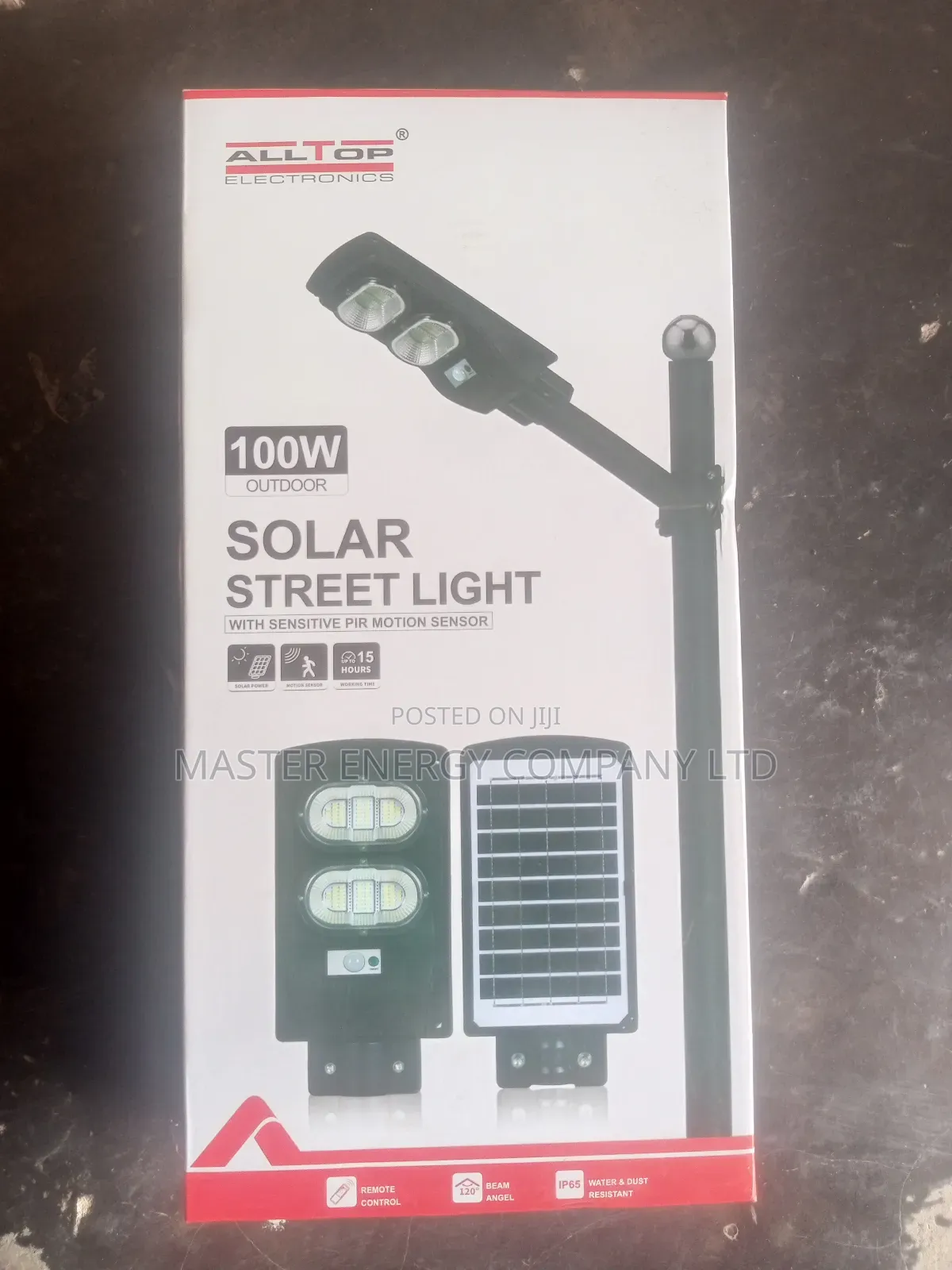 100w Solar Street Lights Alltop Quality Lamp